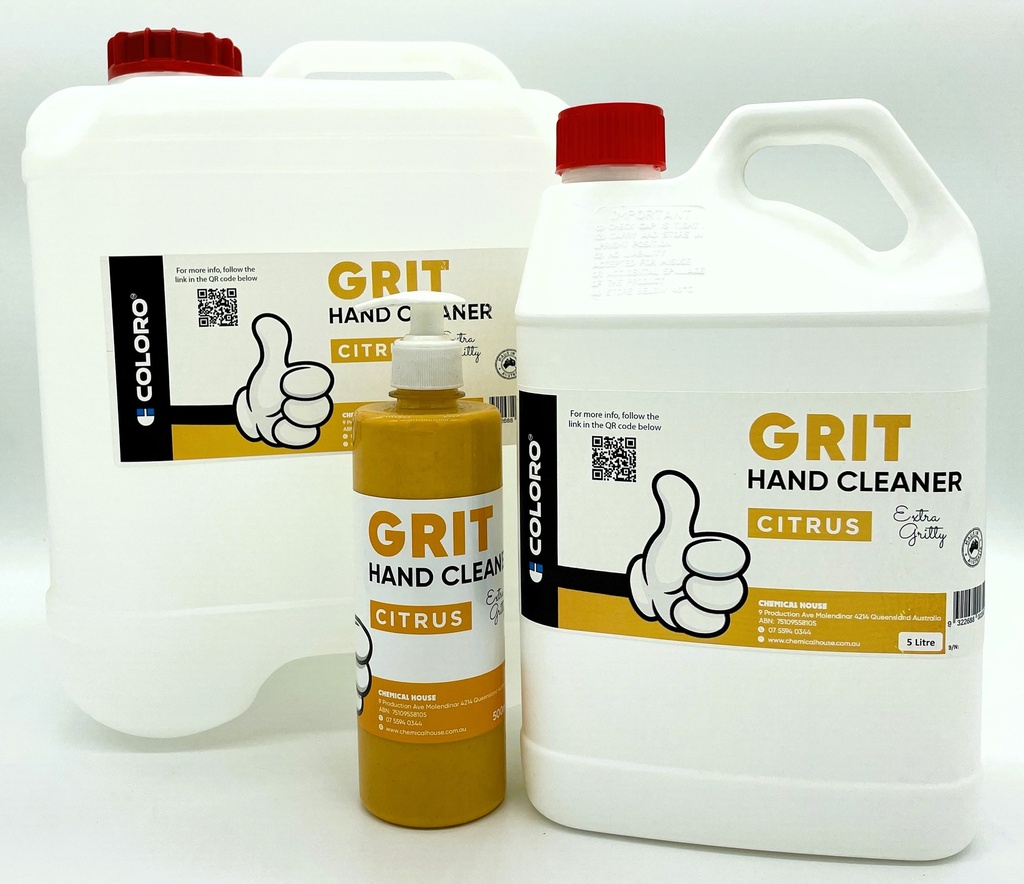 HAND CLEANER CITRUS (GRIT) Chemical House